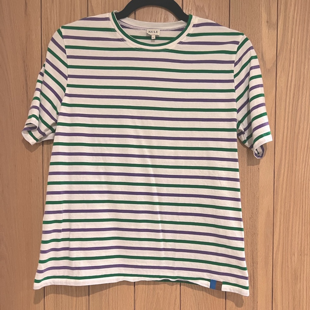 Brand new Kule tshirt, striped